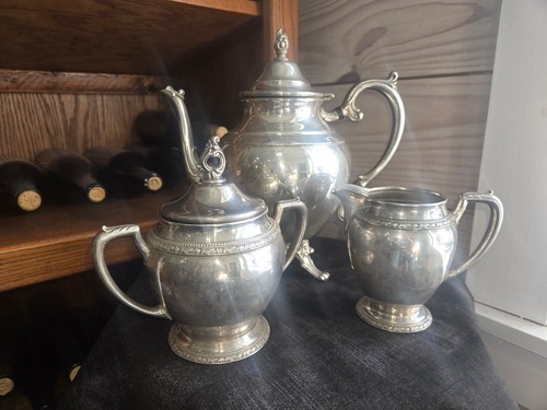 Vintage footed pitcher - vintage,